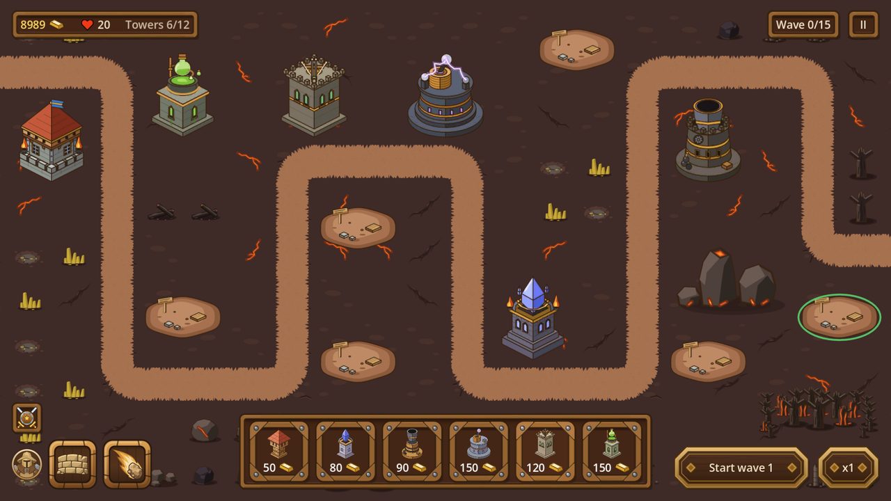 A level in the Emberfall Wastes